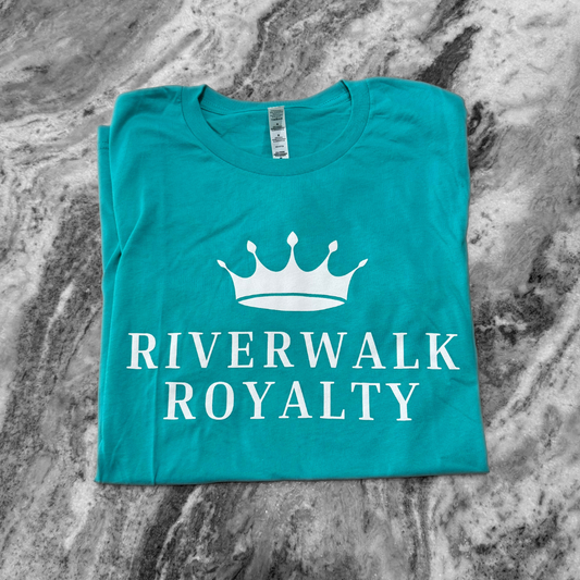 Teal Riverwalk Royalty Tee