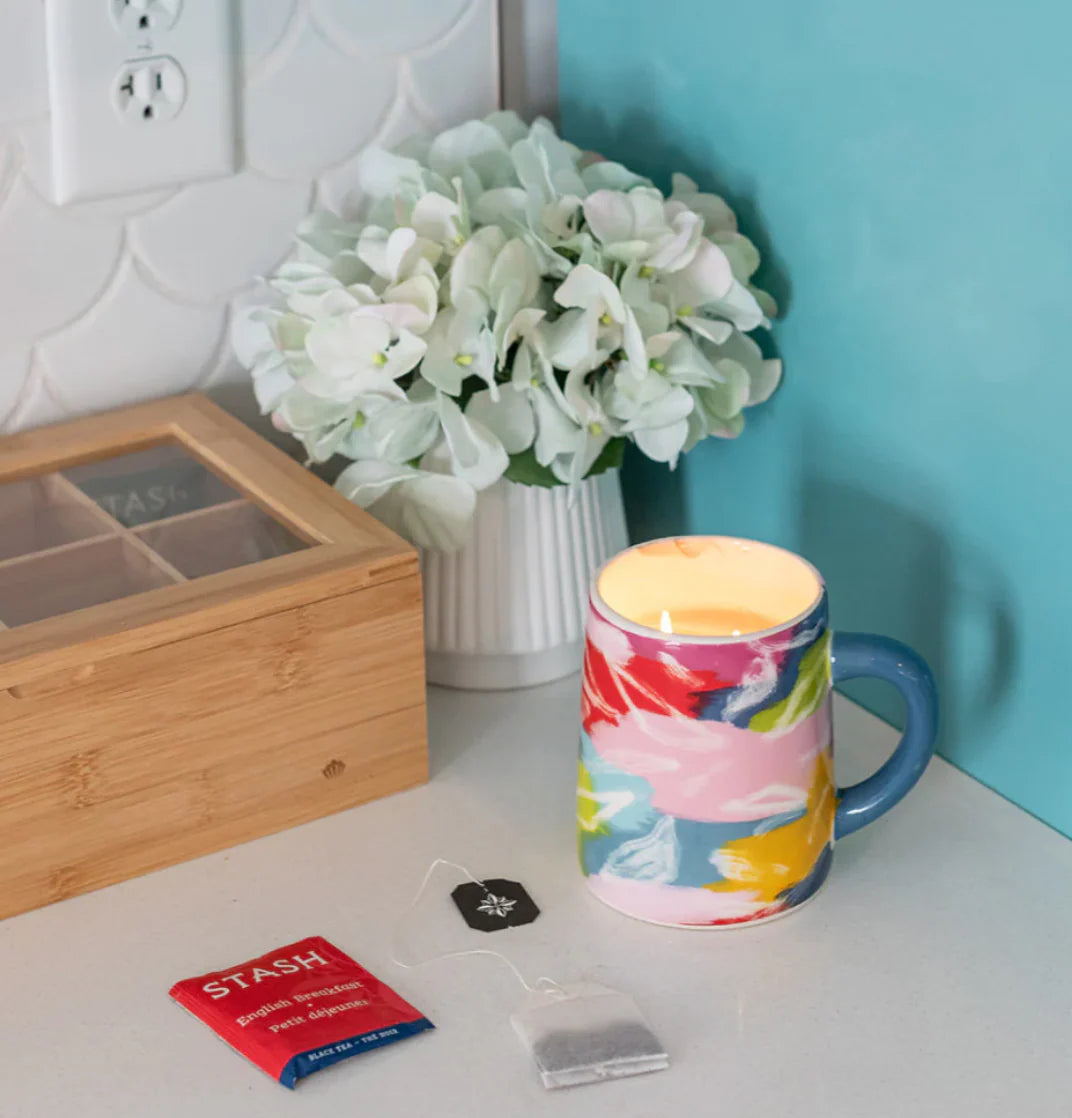Sweet Grace 14.4oz Coffee Mug Candle (Multicolor)