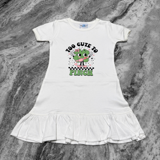 St. Patty's Day Girl's Ruffle Dress