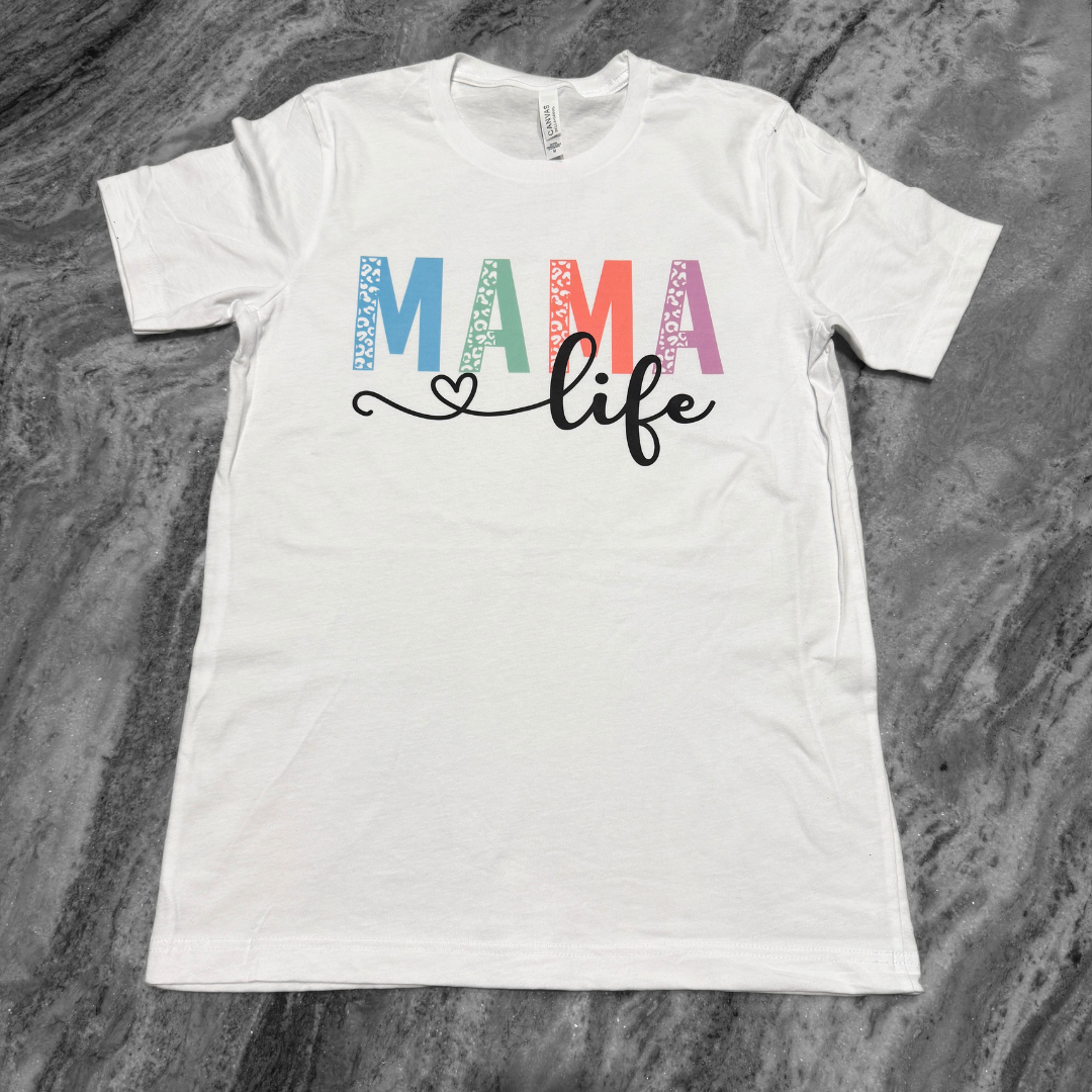 Mama Life Printed Tee
