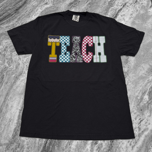 Teach Symbols Printed Tee