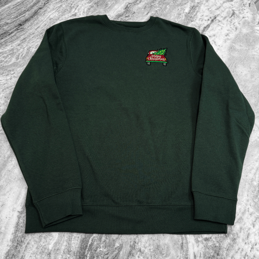 Merry Christmas Truck Crewneck Sweatshirt