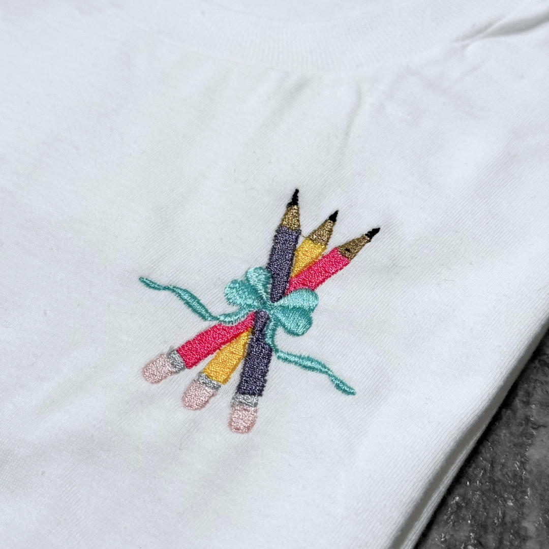 Youth Ribbon Pencil Tee