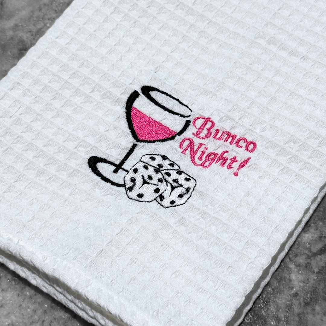 Bunco Babe Kitchen Towel