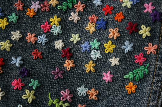 EMBROIDERY COLORS & FONTS FOR BABY & KIDS ITEMS