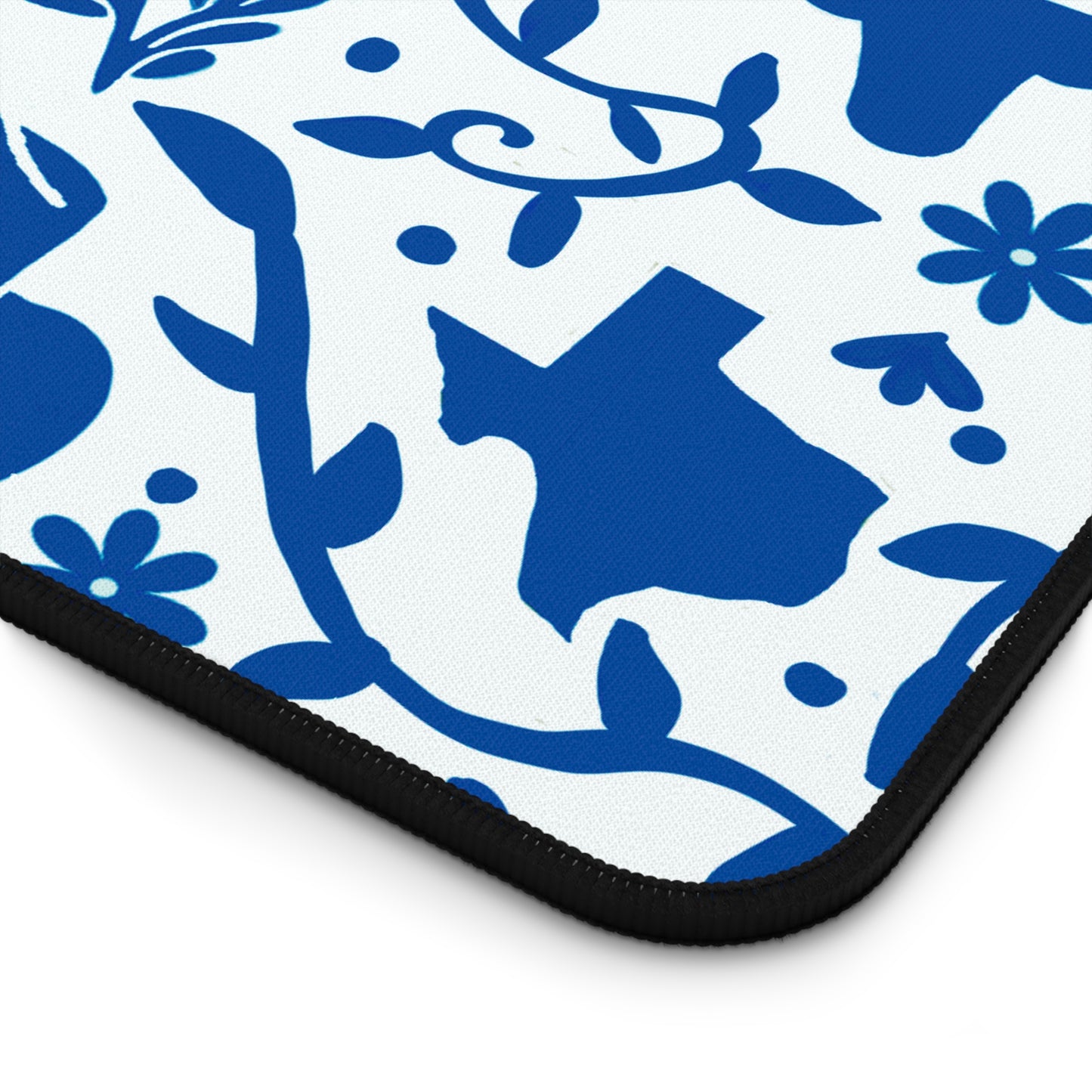 Texas Otomi Blue Desk Mat