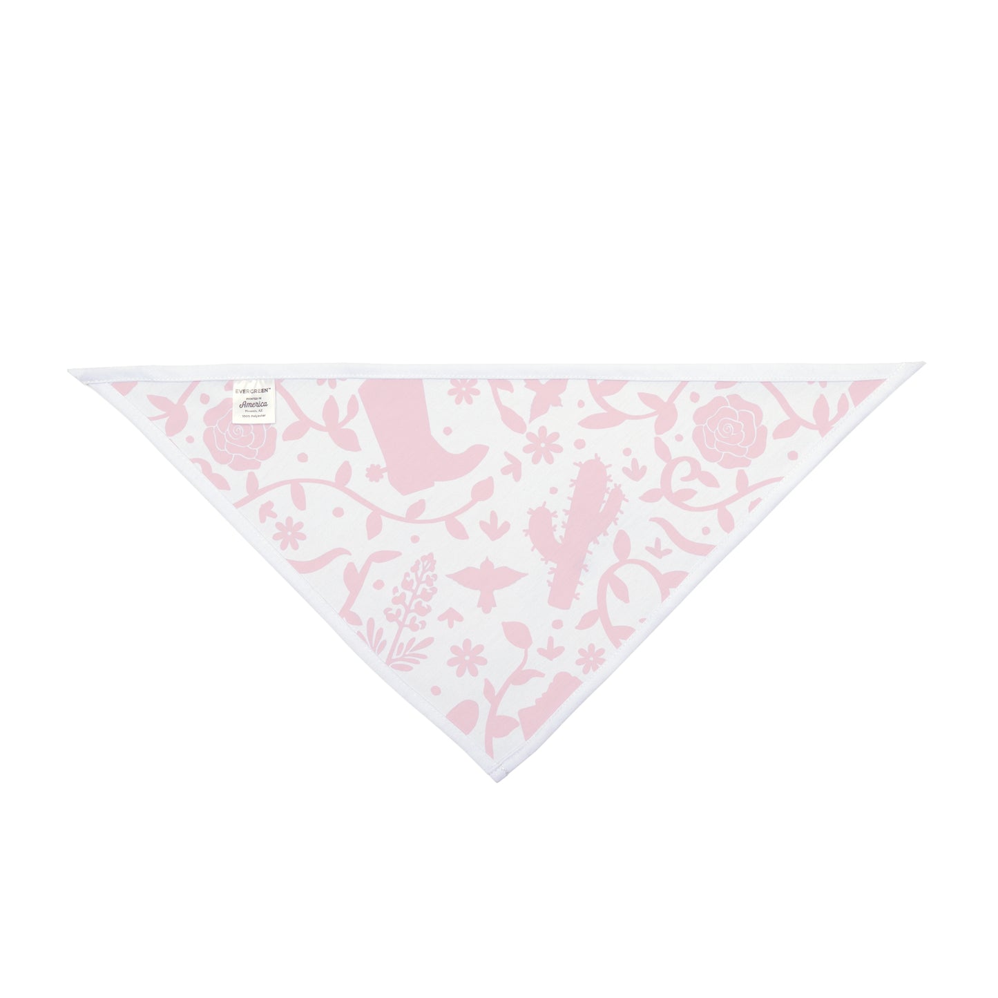 Texas Otomi Hot Pink Pet Bandana