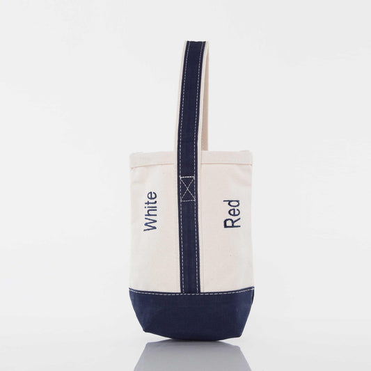 CB Station 'White / Red' Wine Tote