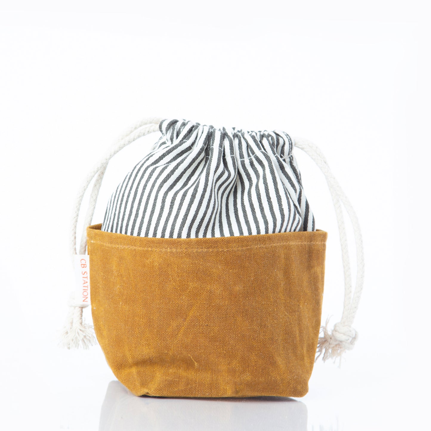 CB Station Small Waxed Canvas Bin