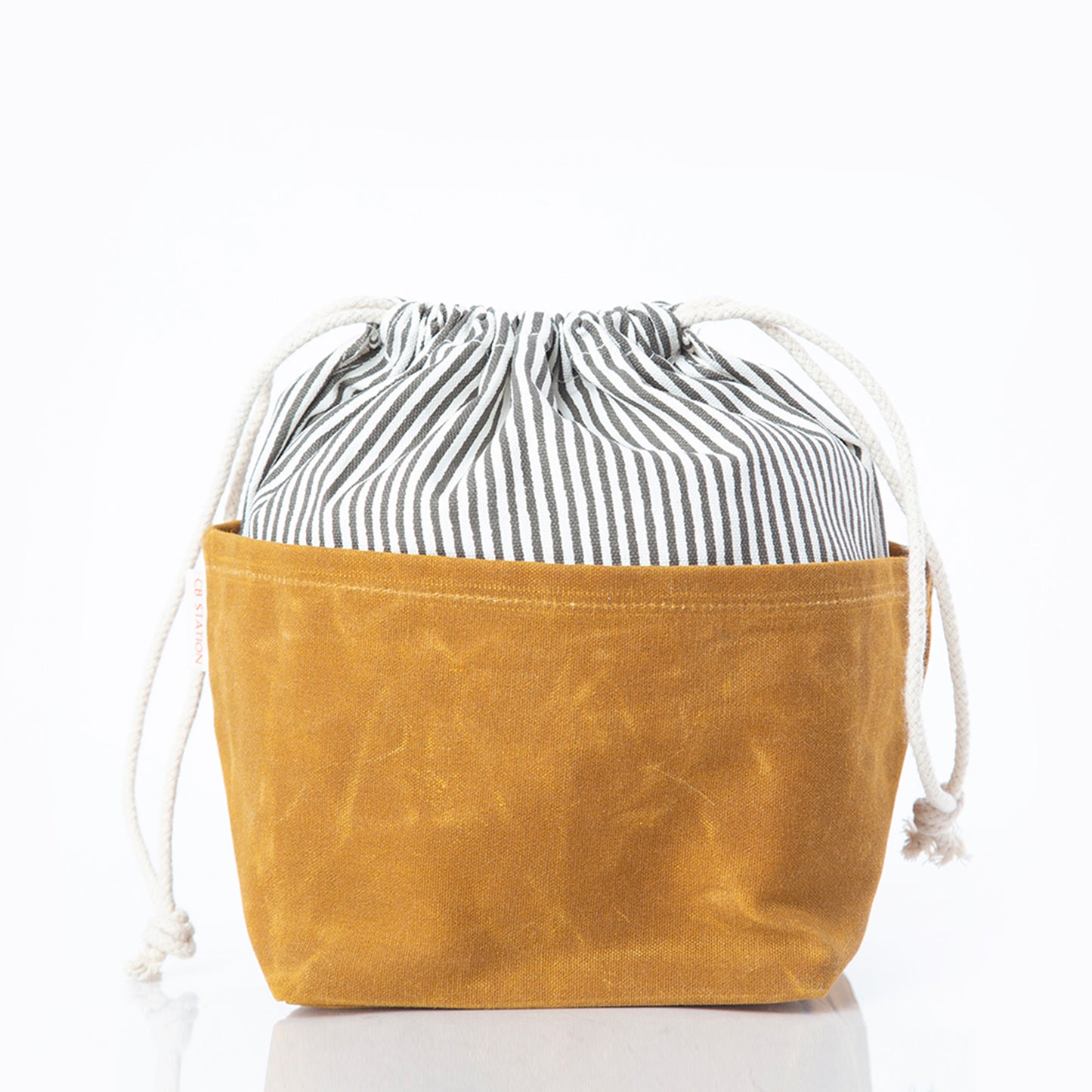 CB Station Medium Waxed Canvas Bins