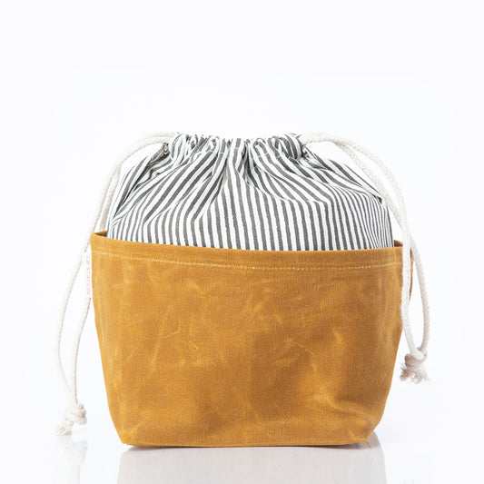 CB Station Medium Waxed Canvas Bins