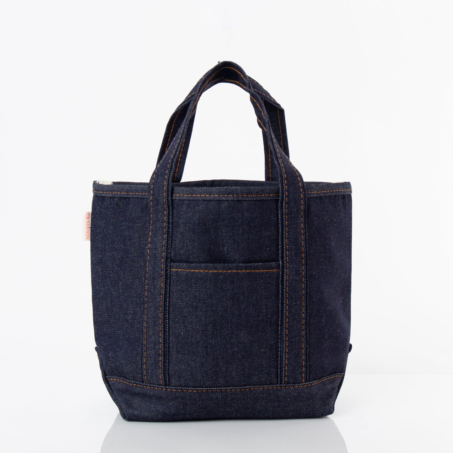 CB Station Denim Open Top Tote