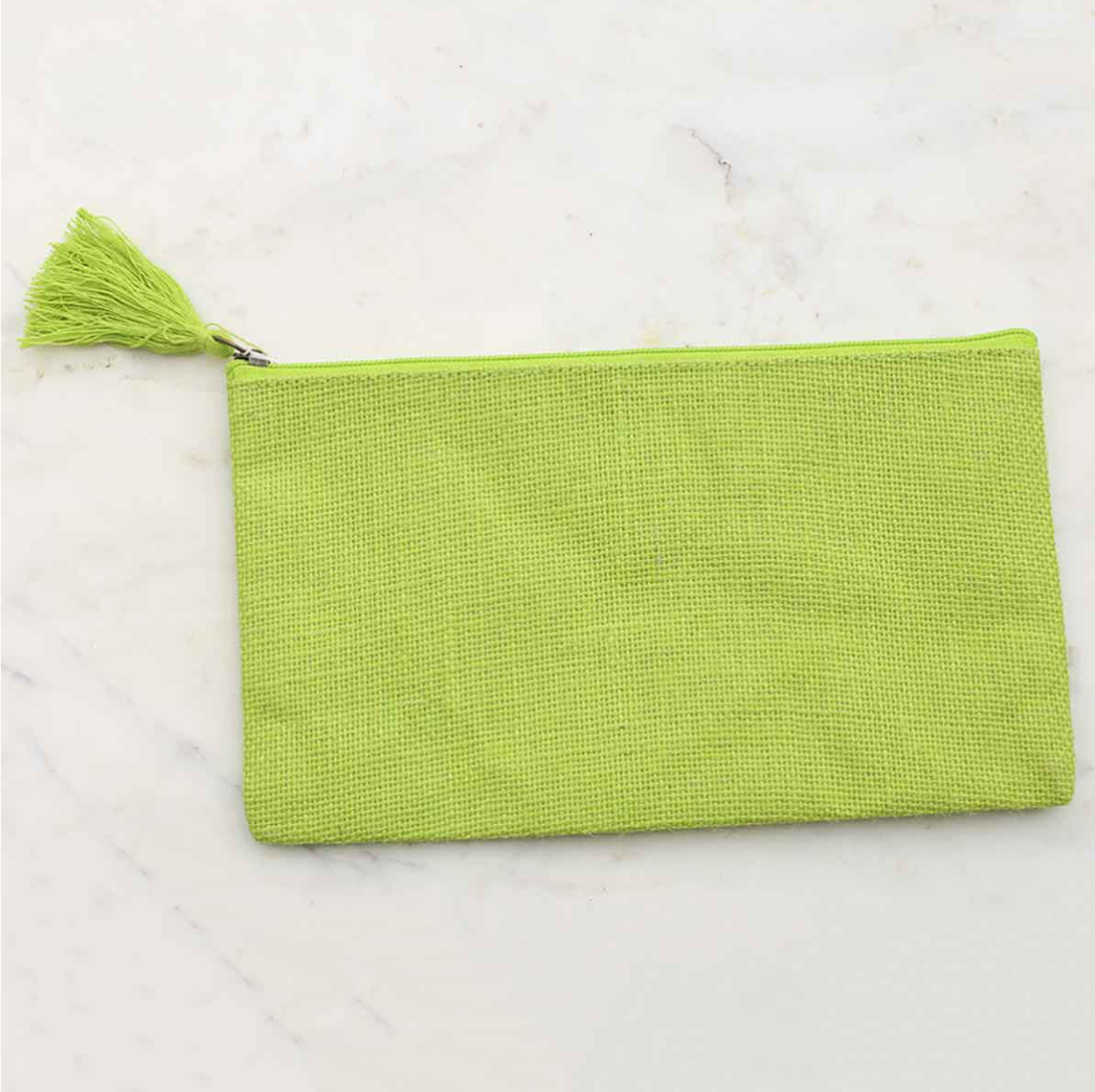 Royal Standard Jute Cosmetic Bag