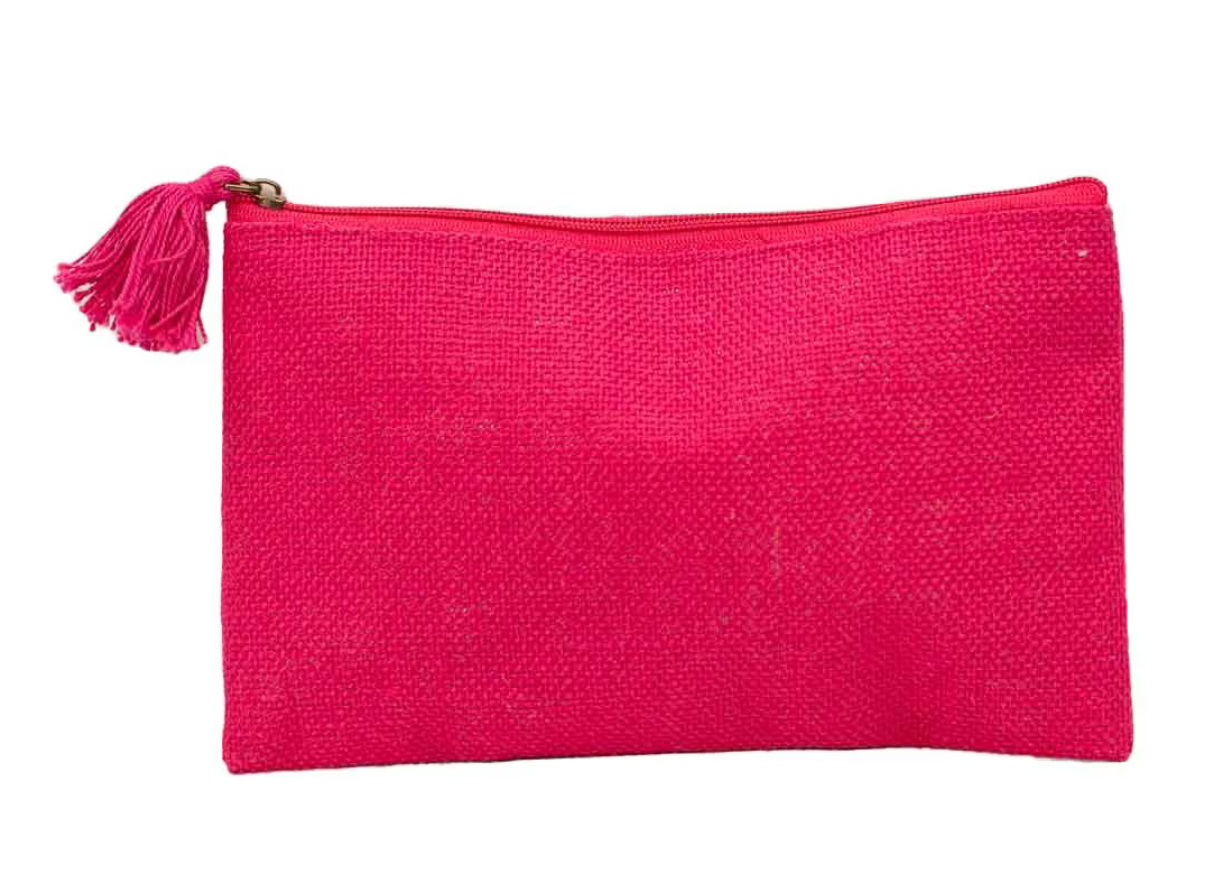 Royal Standard Jute Cosmetic Bag
