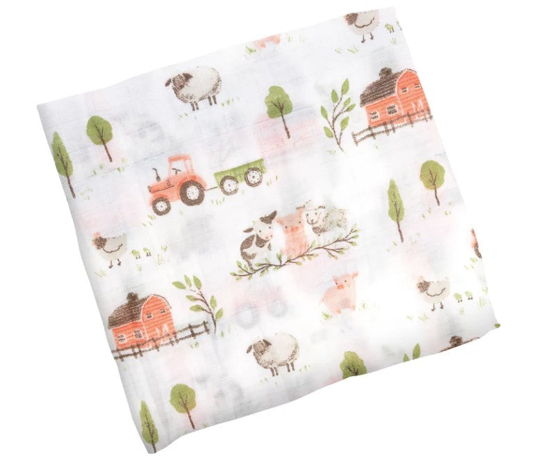 Stephen Joseph Cotton Muslin Swaddle Blankets