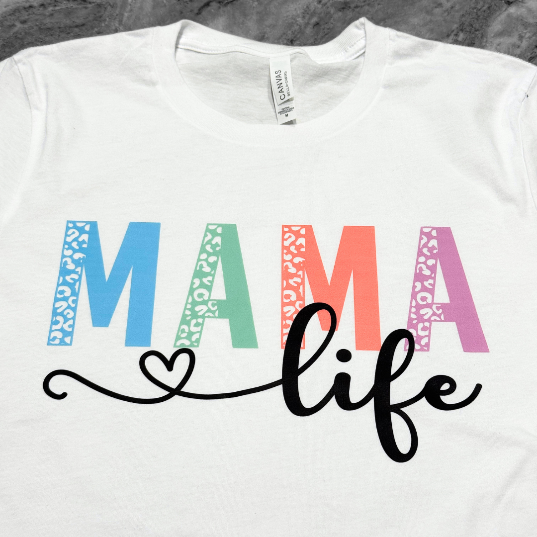 Mama Life Printed Tee