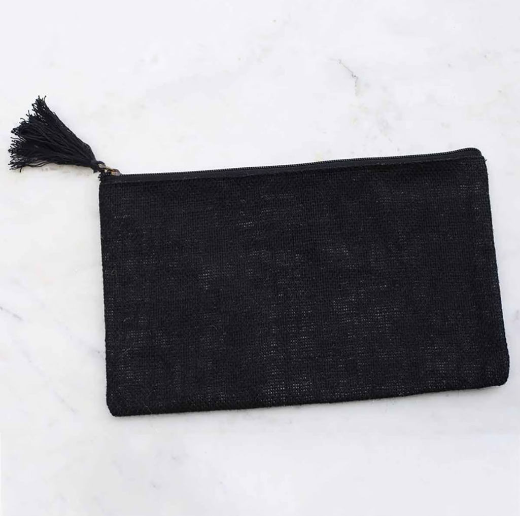 Royal Standard Jute Cosmetic Bag