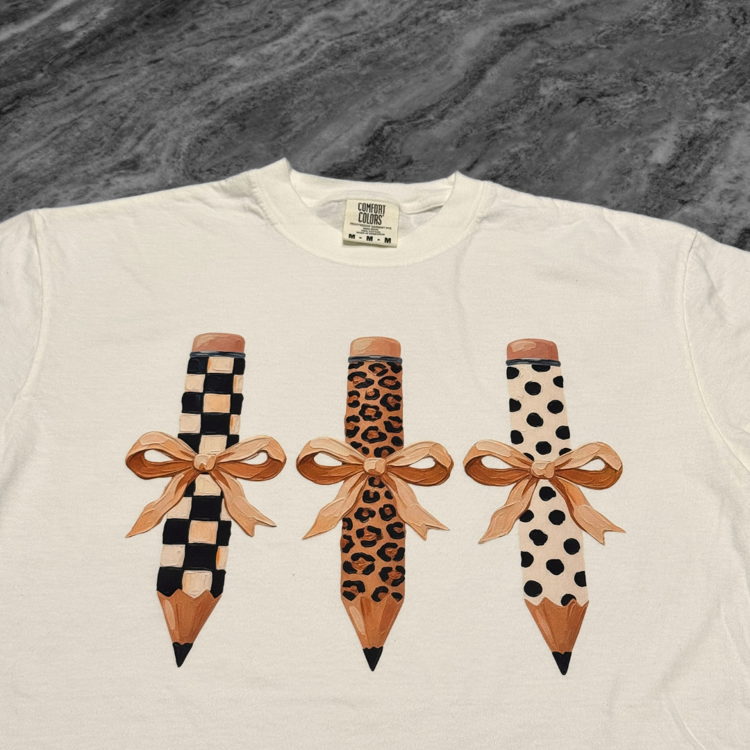 Girly Pencil Printed Tee