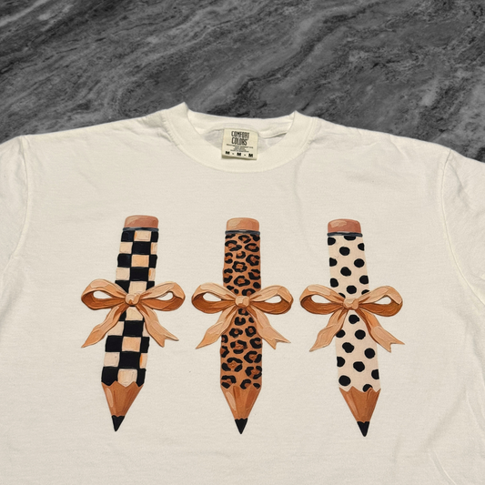 Girly Pencil Printed Tee