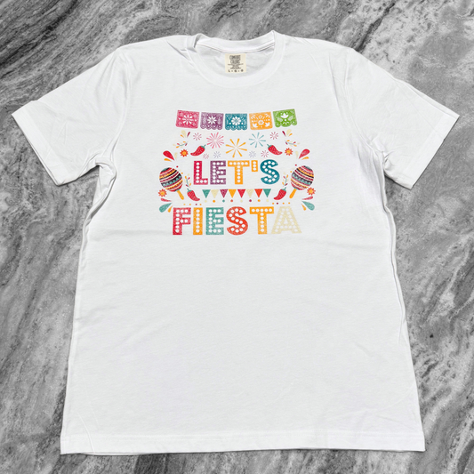 Let's Fiesta Printed Tee
