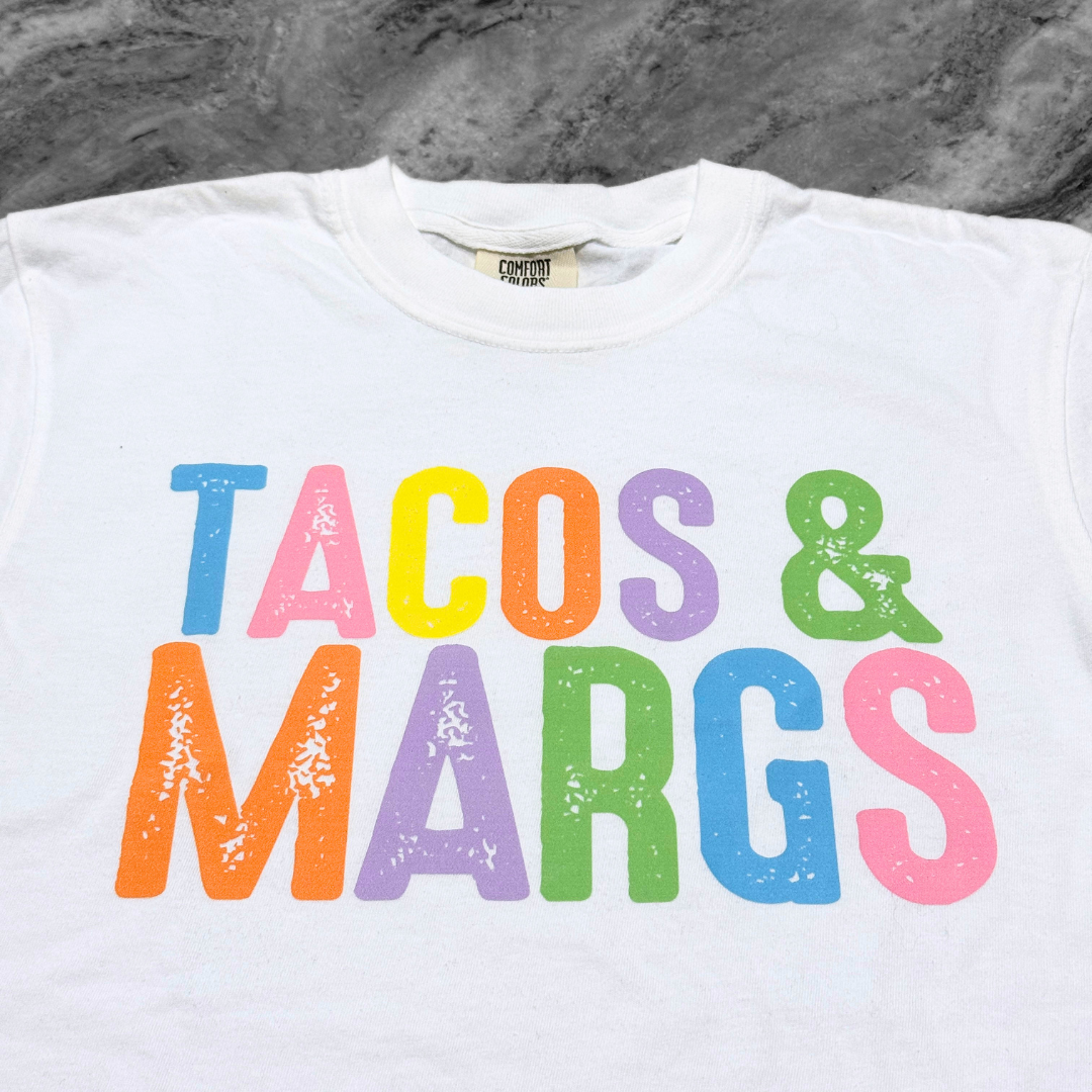 Tacos and Margs Printed Tee