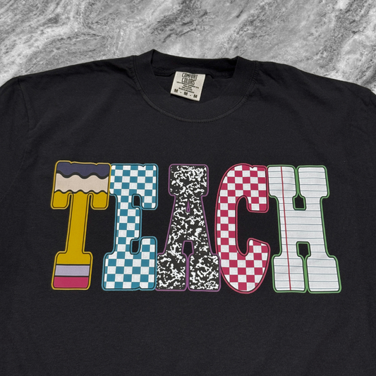 Teach Symbols Printed Tee