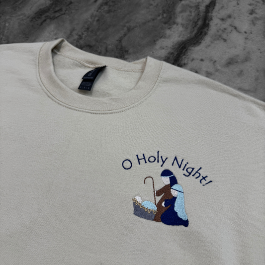 O Holy Night! Crewneck Sweatshirt