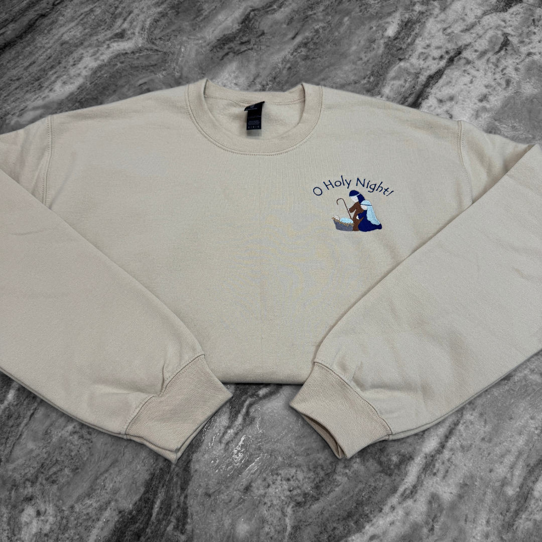 O Holy Night! Crewneck Sweatshirt