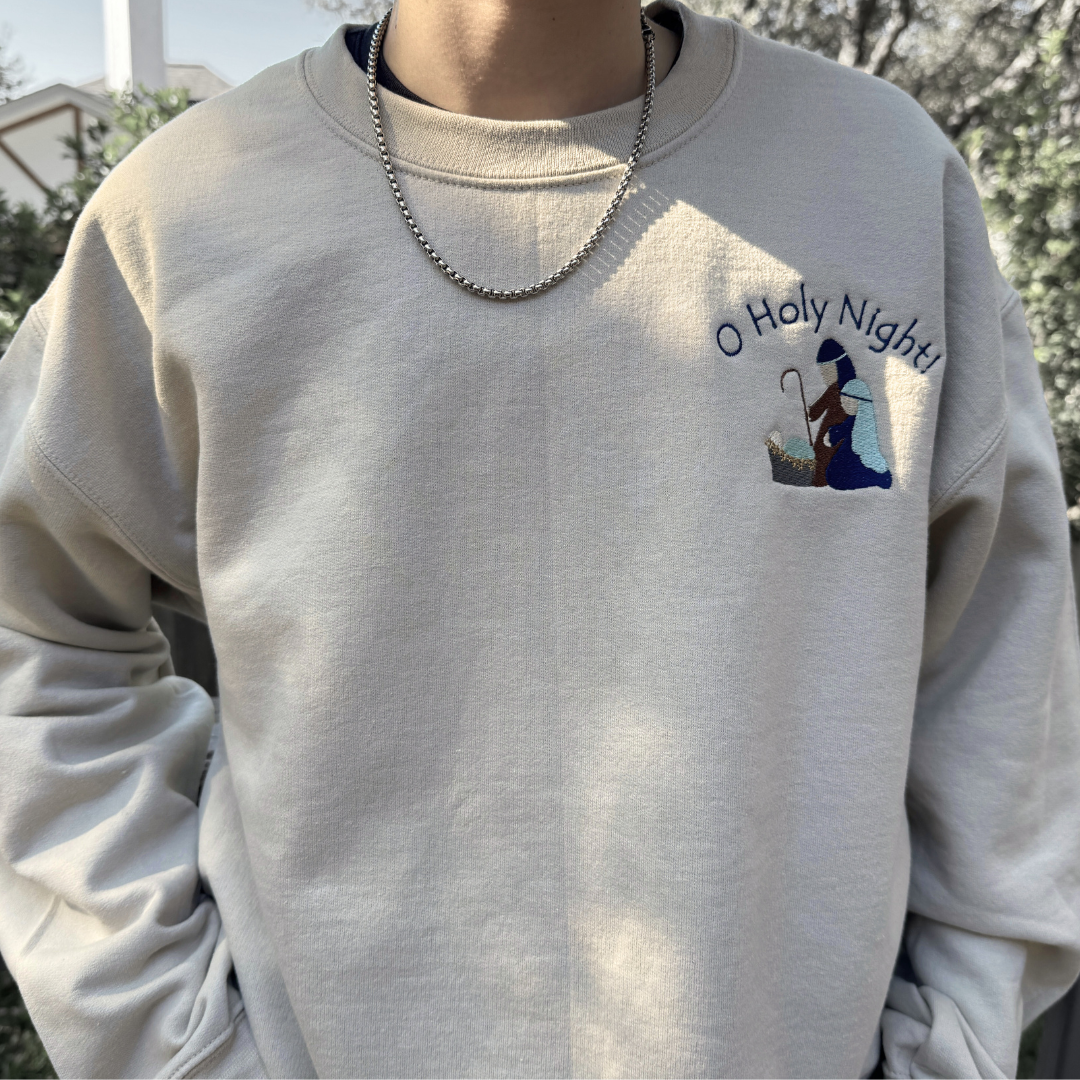 O Holy Night! Crewneck Sweatshirt