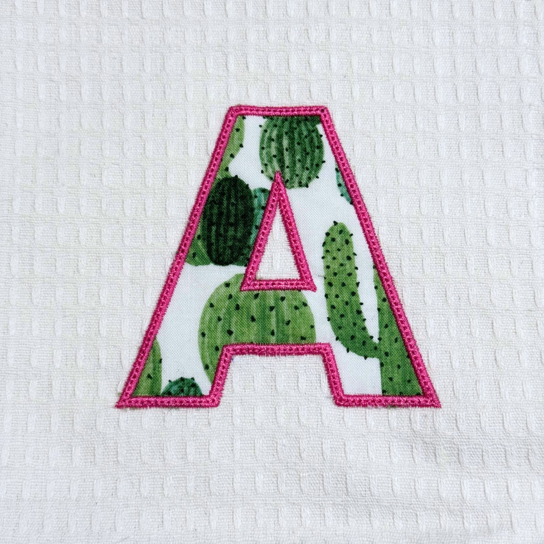 Monogrammed Initial Kitchen Towel