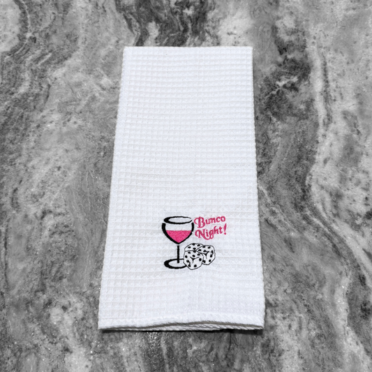 Bunco Babe Kitchen Towel
