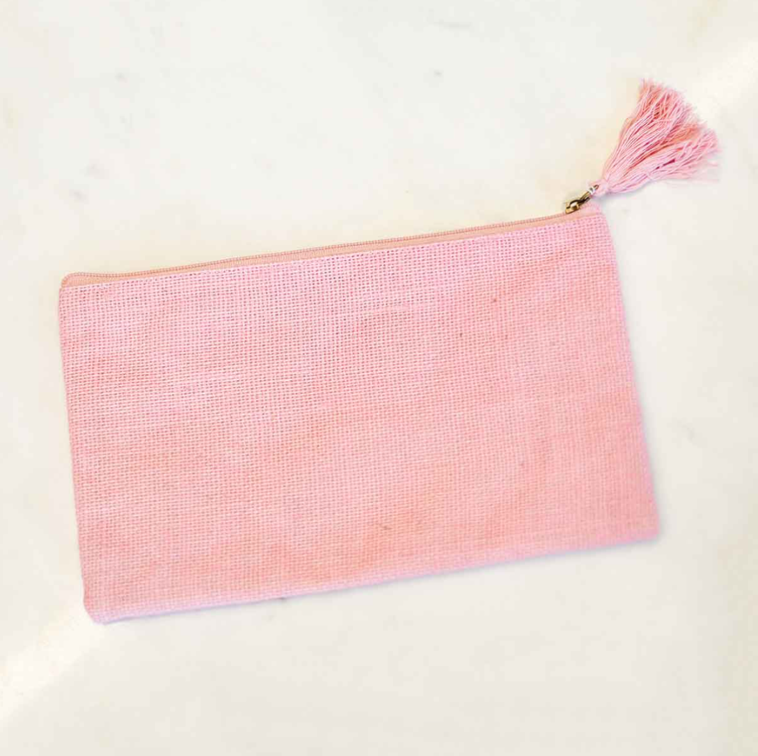 Royal Standard Jute Cosmetic Bag