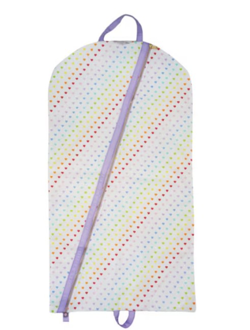 MINT Tiny Hearts Garment Bag