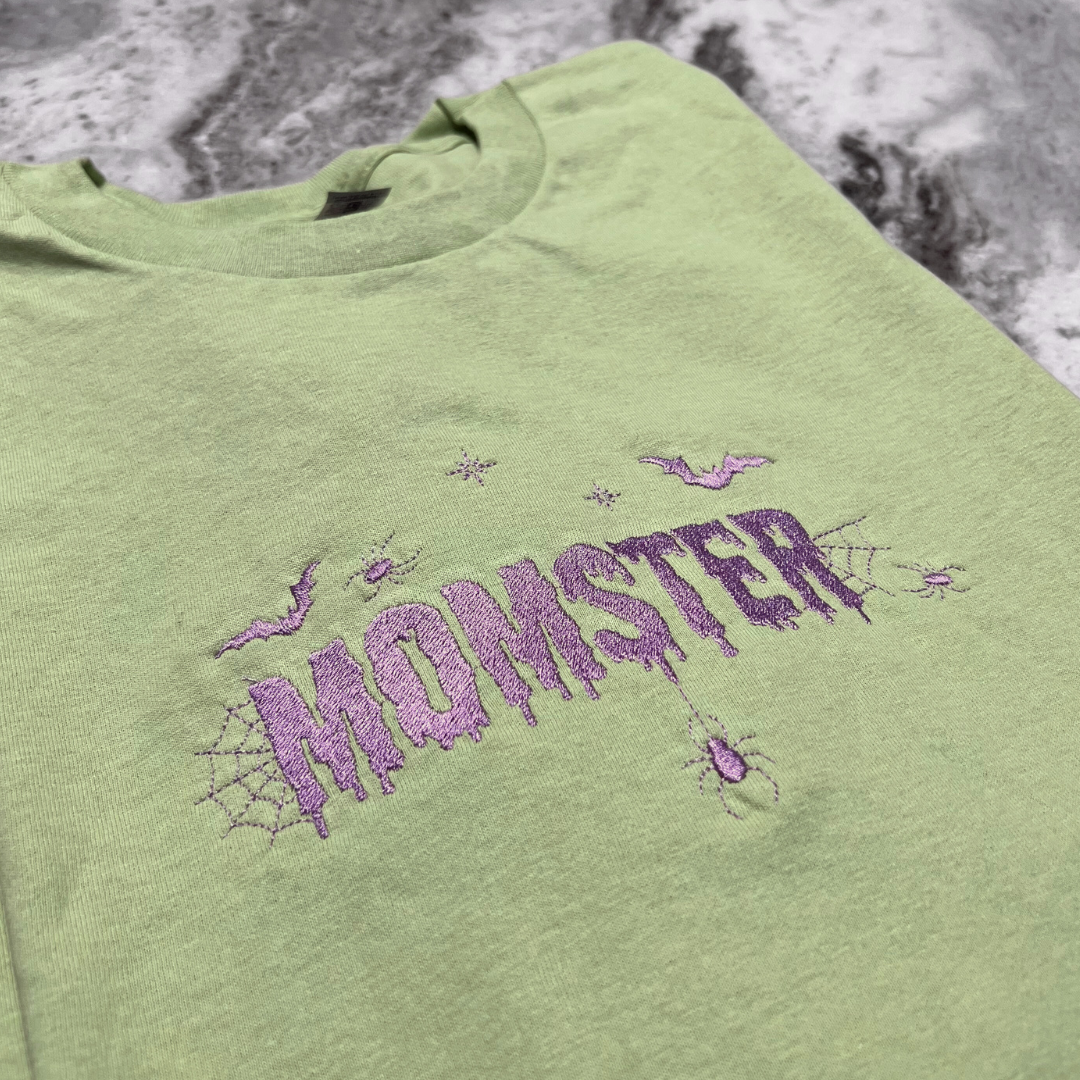Momster Embroidered T-Shirt