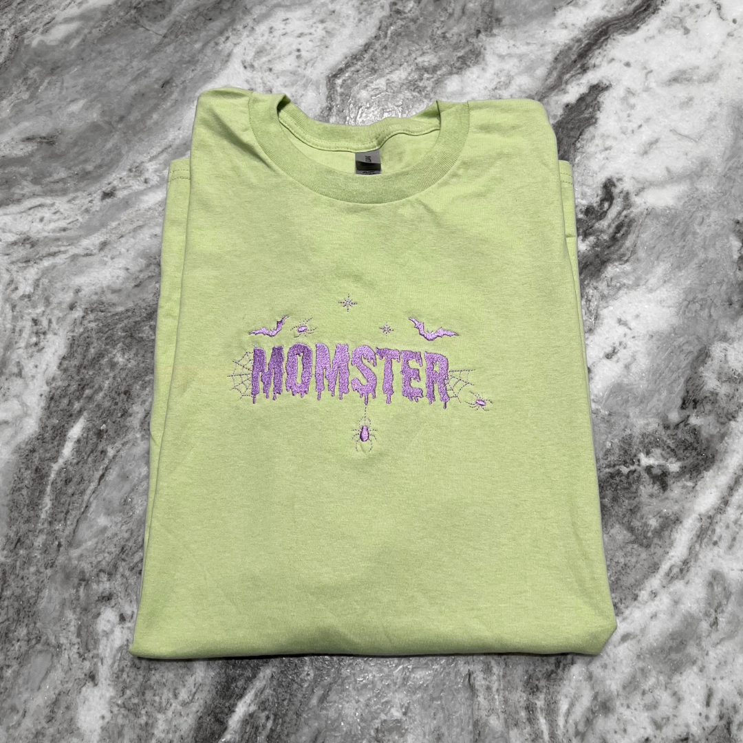 Momster Embroidered T-Shirt
