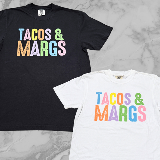 Tacos and Margs Printed Tee