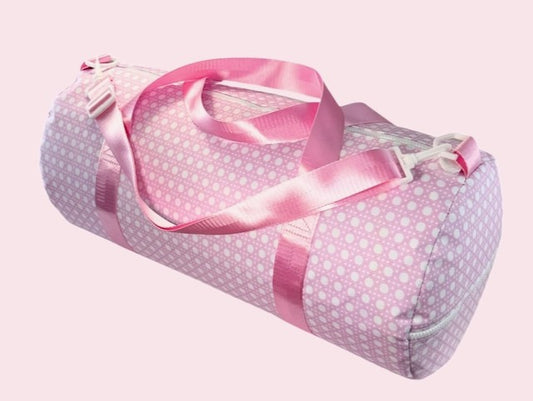 MINT Pink Bungalow Wipeable Weekend Duffel